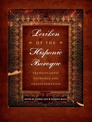 cover image of Lexikon of the Hispanic Baroque